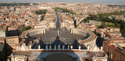 Vatican City aerial